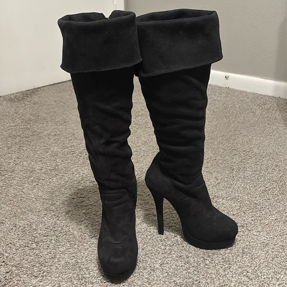 Kardashian Kollection Manhattan Platform Boots